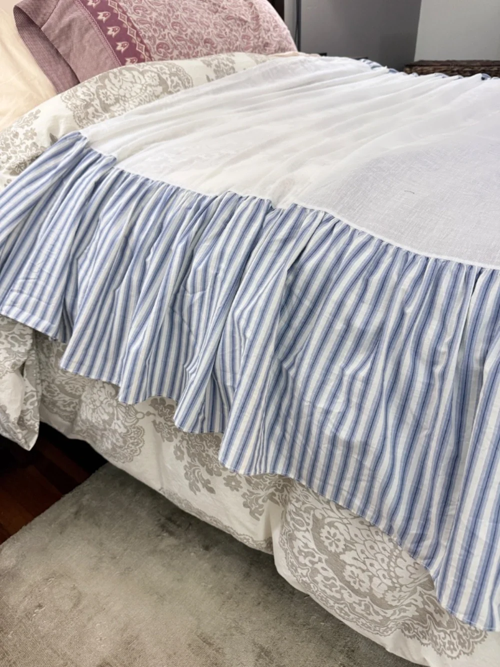 Ralph Lauren Tamarind Bed Skirt Queen Size